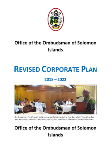 REVISED CORPORATE PLAN 2018 – 2022